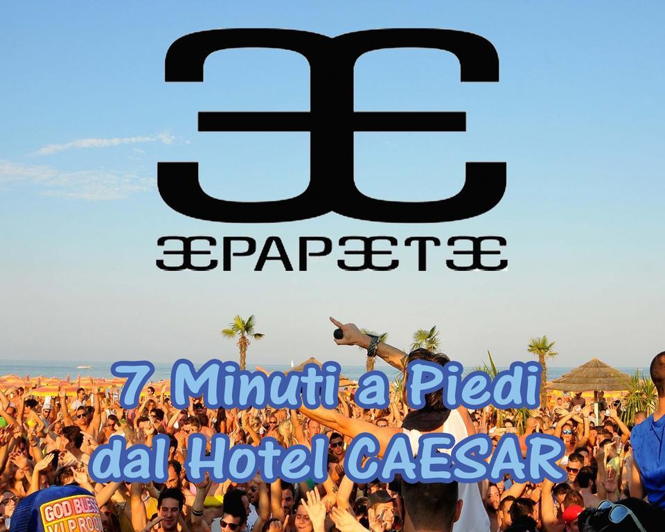 Hotel Caesar Bed And Breakfast Milano Marittima Exteriör bild